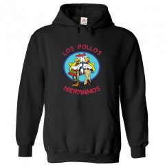 Los Pollos Hermanos Fast Food Chain Inspired Classic Unisex Kids and Adults Pullover Hoodie For TV Show Breaking Fans							 									 									